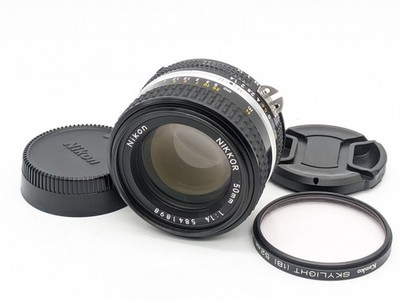 Video*[MINT] *SIC* Nikon Ai-s Ais Nikkor 50mm f/1.4 MF Lens JAPAN 01 #1 day ship