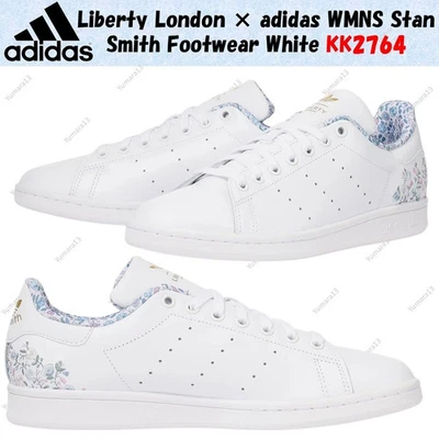 Chaussures Liberty London × adidas Stan Smith blanches KK2764 pour hommes poi... - Photo 1/4