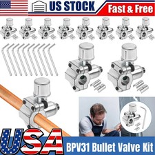 10Pack BPV31 Bullet Piercing Valve A/C Refrigeration Lines 5/16 - 3/8 - 1/4 NEW