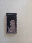 US - Marshal 1 Oz 0.999 Silver Bar Hamilton Mint , Beautiful Tone