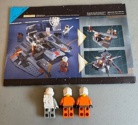LEGO Star Wars Snowspeeder instruction book manual & minifigures only 7130 *READ