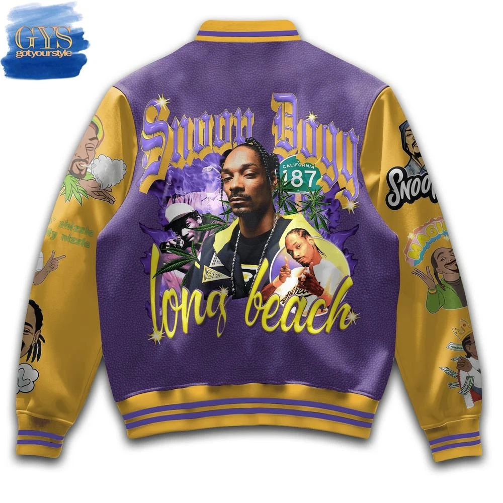 Snoop Dogg Long Beach Baseball Jacket