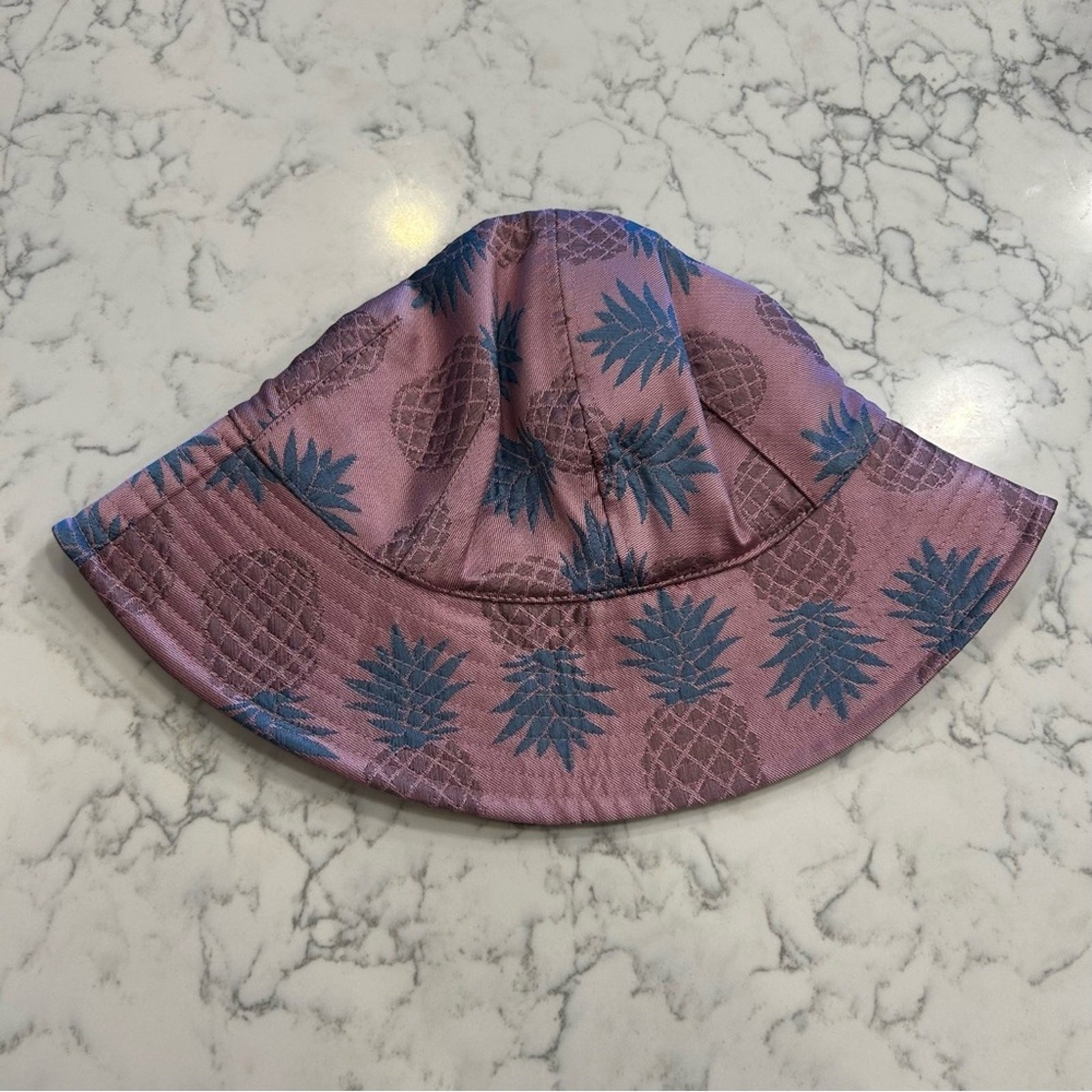 Pineapple Print Bucket Hat
