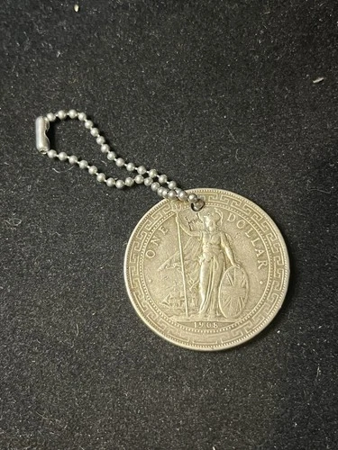 1908 great britain trade dollar