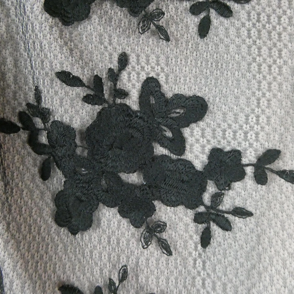 Vestido Speechless Mujer 9 Negro Desnudo Encaje Malla Ajuste y Acampanado Patinador Cóctel Foto 2 de 4