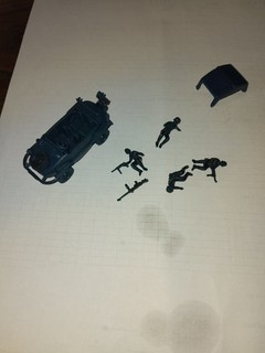 Soldatini Atlantic/ Airfix o altro scala 1/72 " Anfibio tedesco "