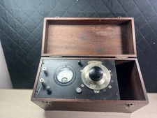 Rare Weston Electrical current Instrument Galvanometer Vintage box case 425
