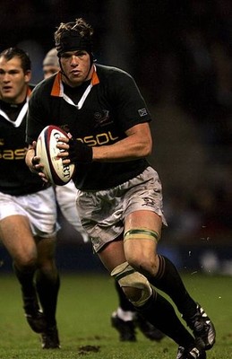 Joe van Niekerk of South Africa on the attack during the Investec - Old Photo