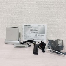 Rare SHARP MD-DS70 1-Bit Portable MD Player Partially Tested AS IS Vintage JP