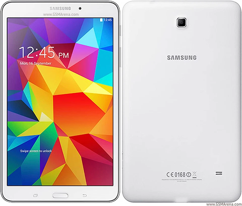 SAMSUNG GALAXY TAB 4 8.0" 16GB SM-T337A-16GB-WHITE-ATT - PHYSICAL DAMAGE - Image 3 of 4