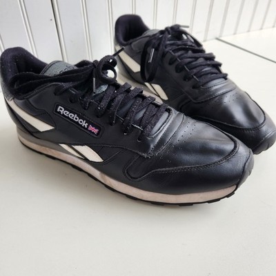 Reebok Men's Classic Vegan Black Lifestyle Shoes GY3612 Synthetic Leather