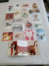 lot de 20 cartes années 1950