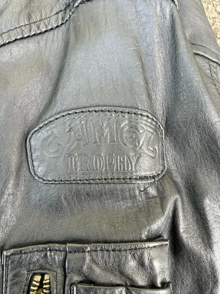 Vintage CAMEL Trophy A-2 Leather Jacket M - Image 3 of 4