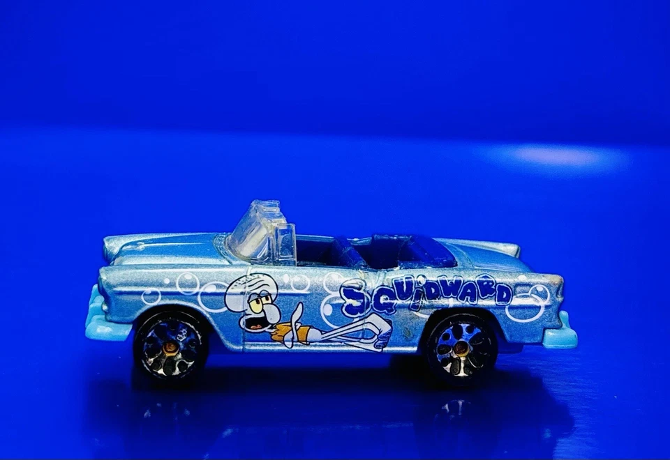Matchbox SpongeBob Patrick 1955 Chevy Bel Air Convertible 1:65 - Image 3 of 4