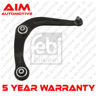 Track Control Arm Front Right Lower Aim Fits Peugeot 206 1.4 HDi 1.6 2.0 #1