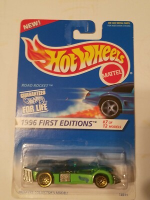 1995 Hot Wheels Road Rocket 1996 First Editions #7 of 12 #369