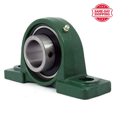 BGR UCP 206-20 Pillow Block Bearing 1-14'' Bore Self Aligning 2 Bolt