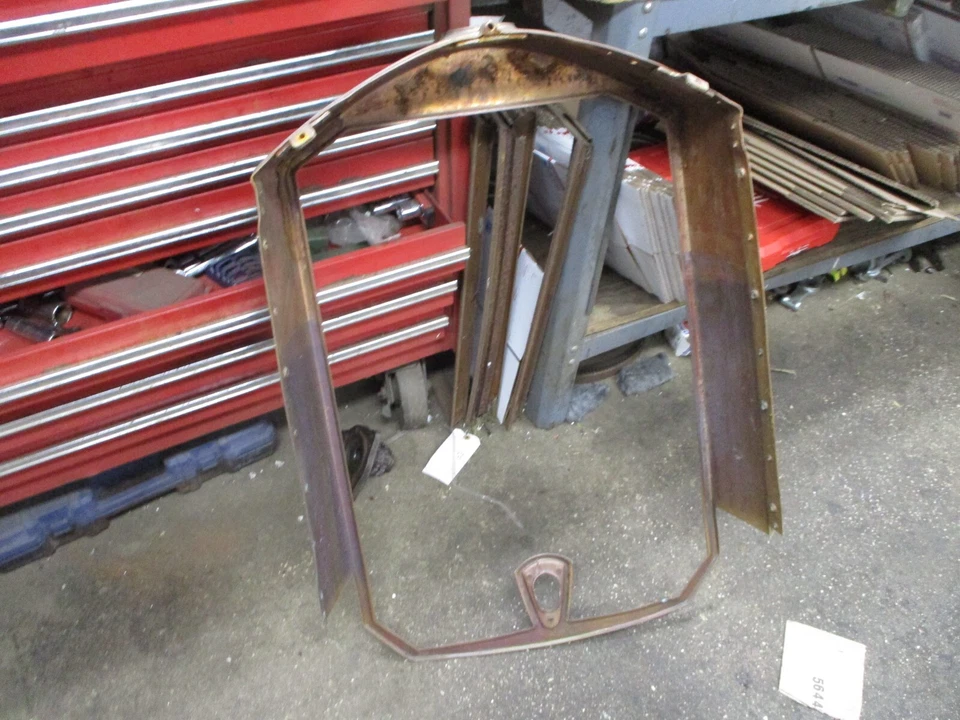 Pierce Arrow Modelo 133 1929 sedán radiador parrilla carcasa Foto 3 de 4