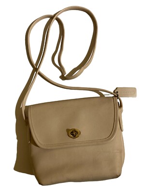 ショルダーバッグ・ポシェット Coach Pouch Crossbody - Coach - Leather - Beige s-l400.jpg