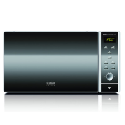 CASO Mikrowelle MCG30 Ceramic Chef 3in1 Grill Heißluft 2100W 30L Silber