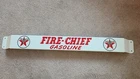 30" Door pushbar white vintage Texaco Fire Chief gasoline advertising sign