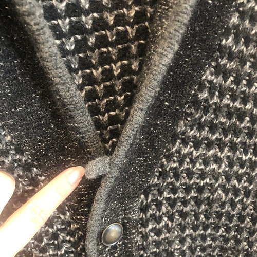 Rag & Bone Neiman Marcus Target Sweater Mens Large Cardigan Wool Blend Gray L - Picture 5 of 7