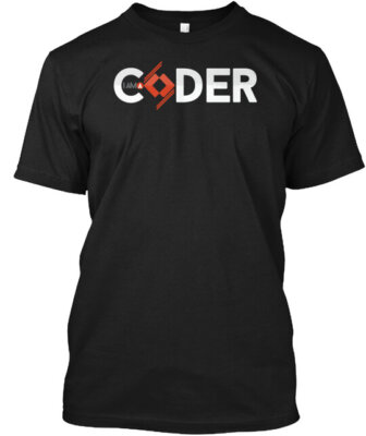 Programmer I Am A Coder T-Shirt Made in the USA Size S to 5XL