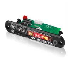 Car MP3 Decoder Board Amplifier Bluetooth TF USB FM Radio  Speaker Module 6V-18V