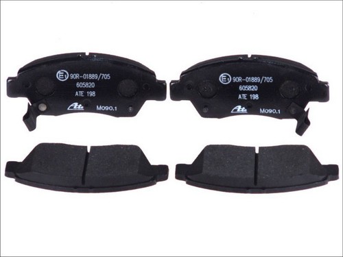 13.0460-7300.2 ATE 607300 Brake Pad Set Prepared For Wear Warning Indicator, Excl. Wear Warning Contact | Order Now - View #3