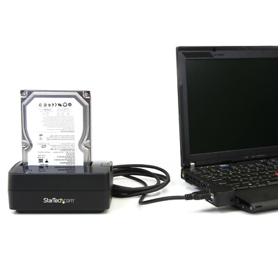 StarTech USB 3.0 to SATA Hard Drive Docking Station for 2.5/3.5 HD Fix External 