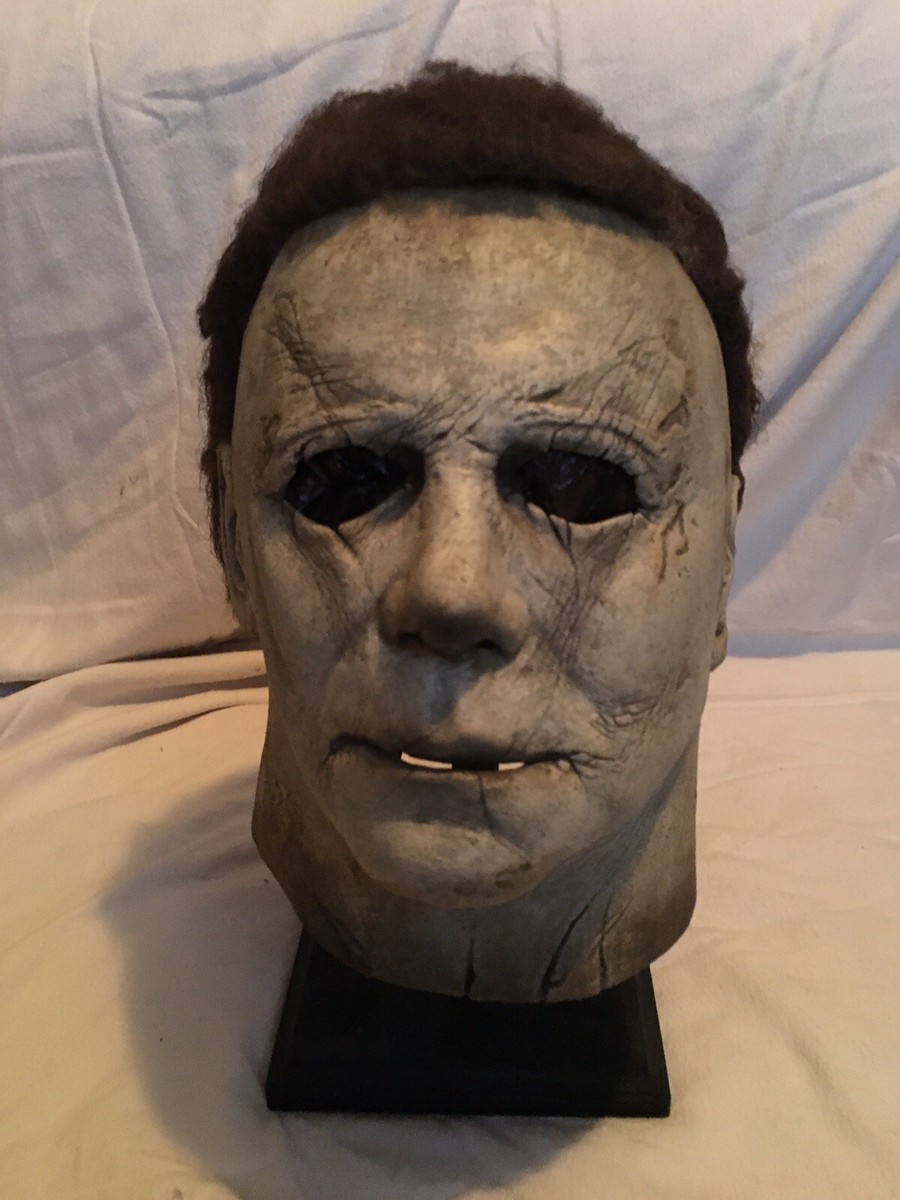 Halloween 2018 TOTS Michael Myers Mask Rehauled & Signed by