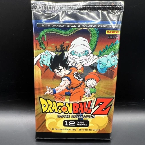 (1) Dragon Ball Z TCG Panini Movie Collection Booster Pack Factory Sealed