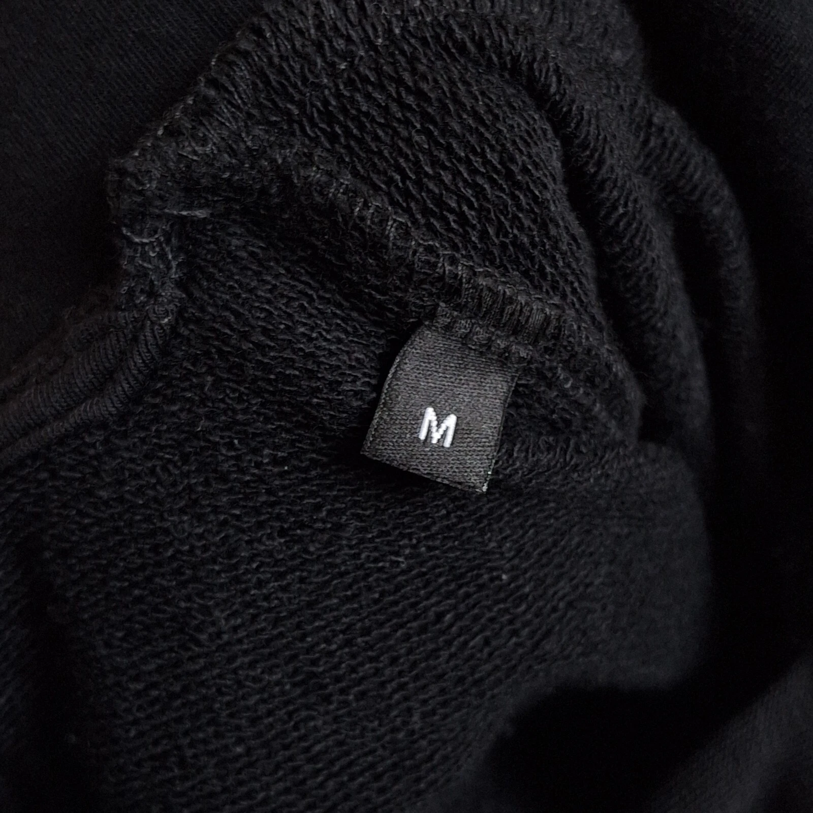 Burberry Felpa con cappuccio e jersey di cotone a righe con stampa logo Nero