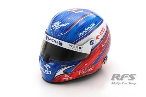Valtteri Bottas Helm Bell Helmet Formel 1 2022 Sauber Alfa Romeo 1:5 Spark-image