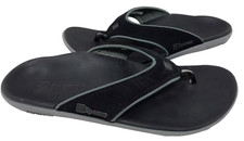 Spenco Men's Yumi Slip On Comfort Flip Flop Sandals Black/Gray Size:11 91FGH