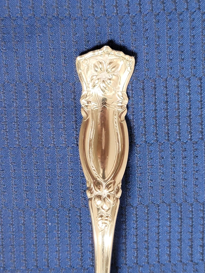 Wm. A. Rogers German 1912 "Violet" Pattern Serving Ladle - Image 2 of 4