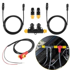 NMEA 2000 Backbone Cables Drop Cables Tees Terminator for Lowrance Simrad Garmin