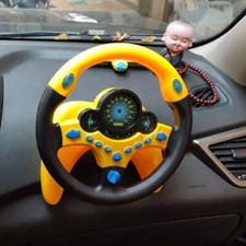 Volant Électronique Jouet Enfant Accessoire Poussette Ou Voiture Educatif