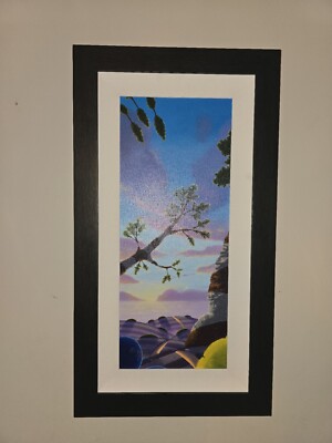 Framed Michael Provenza ''Light On Lavender Hills'' Fine Art Limited Edition 1/195