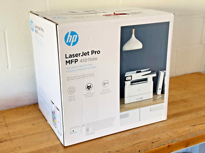 HP Laserjet Pro MFP 4101fdw Wireless Laser Monochrome Printer 2Z619F - BRAND NEW