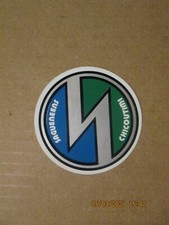 QMJHL Chicoutimi Sagueneens Vintage Circa 1980's Team Logo Hockey Sticker