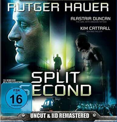 Split Second (1992) - Classic Cult Edition - mit Rutger Hauer - BD OVP !!
