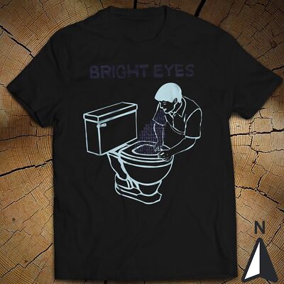 Bright Eyes Band Retro T-Shirt Rock Conor Mike Mogis Nate Walcott Folk Rock Fan