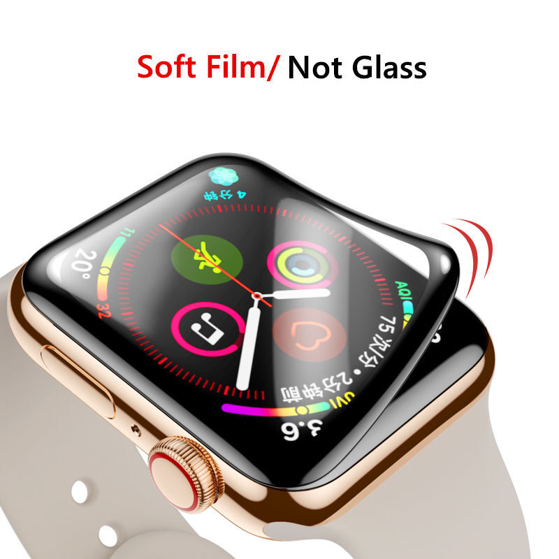 Screen Protector Full Cover Protective Film For Iwatch 8/7/6/5/4 45MM 49MM 44MM-image