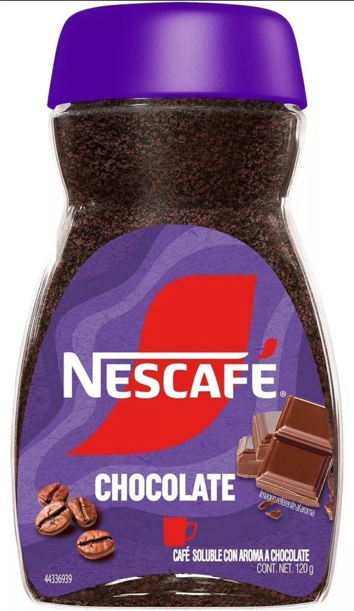 NEW! NESCAFÉ CAFÉ SOLUBLE/AROMA A CHOCOLATE/120G/PRODUCT FROM