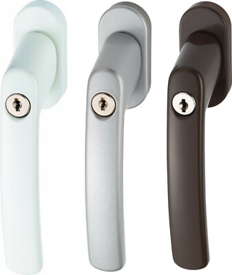 ABUS FG 200 FG200 abschließbare Fenstergriffe im Set, Vierkantlänge 28-44mm var.