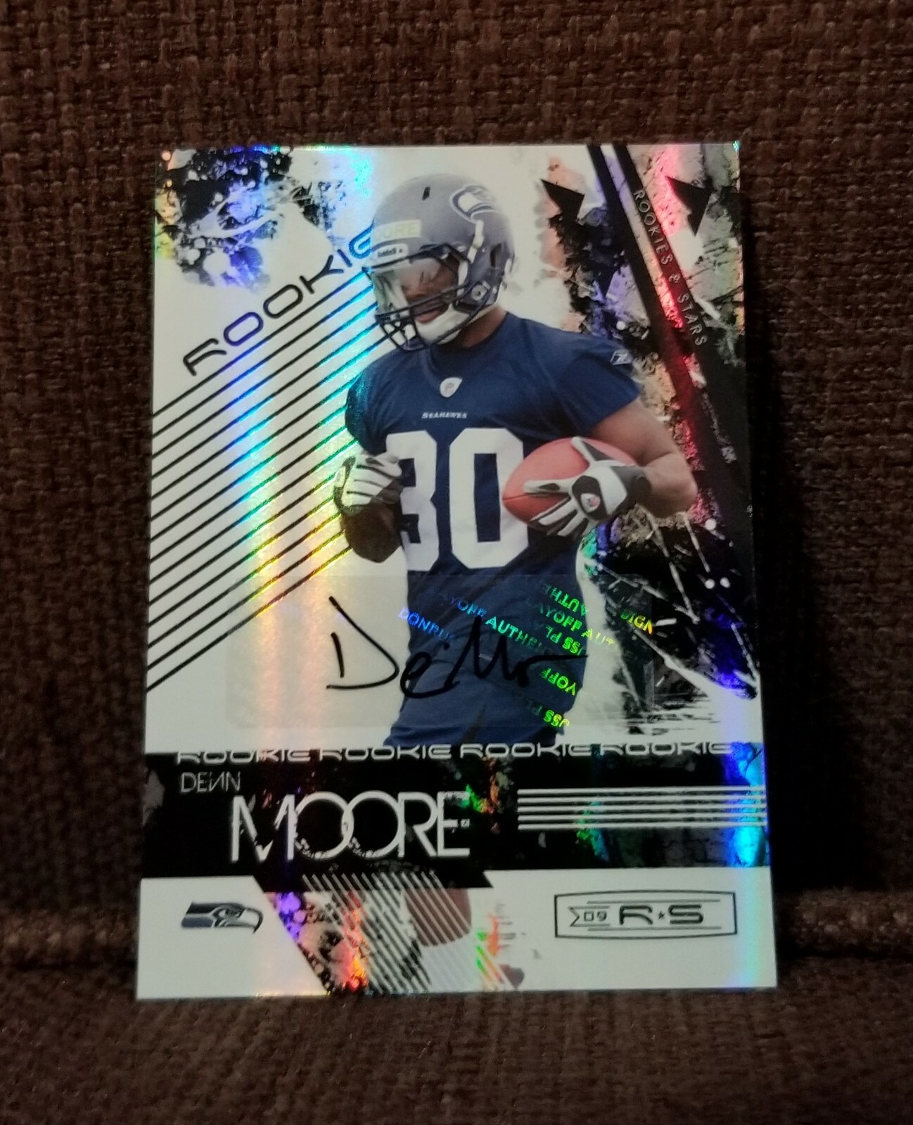 Autographed Devin Moore 2009 Rookies & Stars Rookie Auto Card #146 #d 178/250