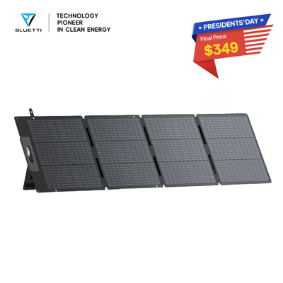BLUETTI 200W Portable Solar Panel 26V for Power Stations Monocrystalline
