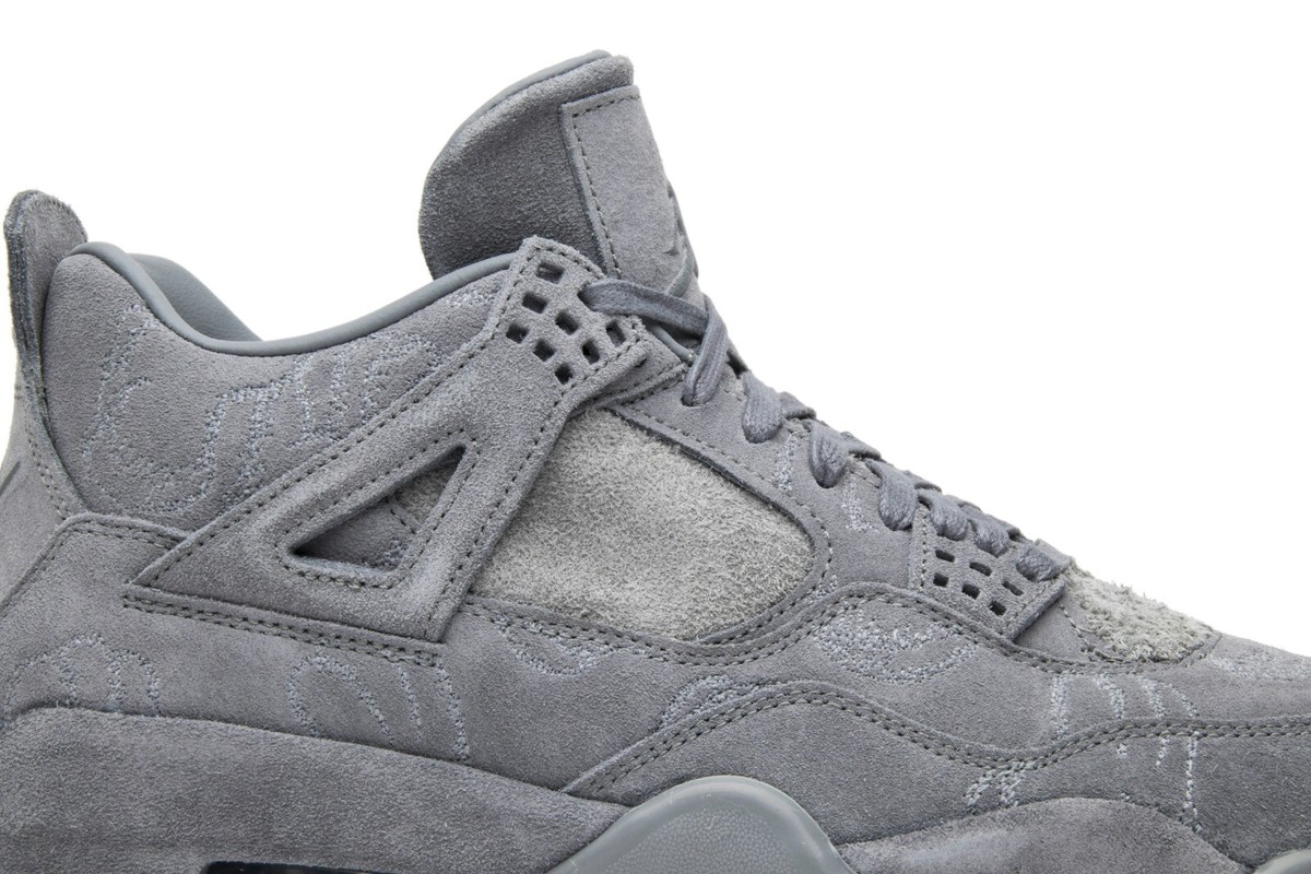 Size 8 - Jordan 4 Retro x KAWS Cool Grey 2017 for sale online | eBay