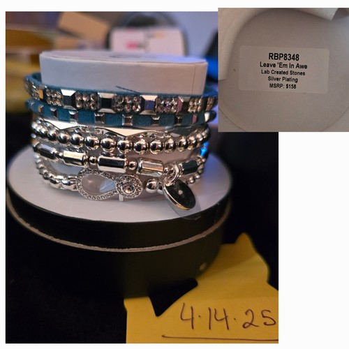 Bomb Party Fall Luxe Stack 2024 RBP8348 Leave 'Em in Awe, Silver Plating